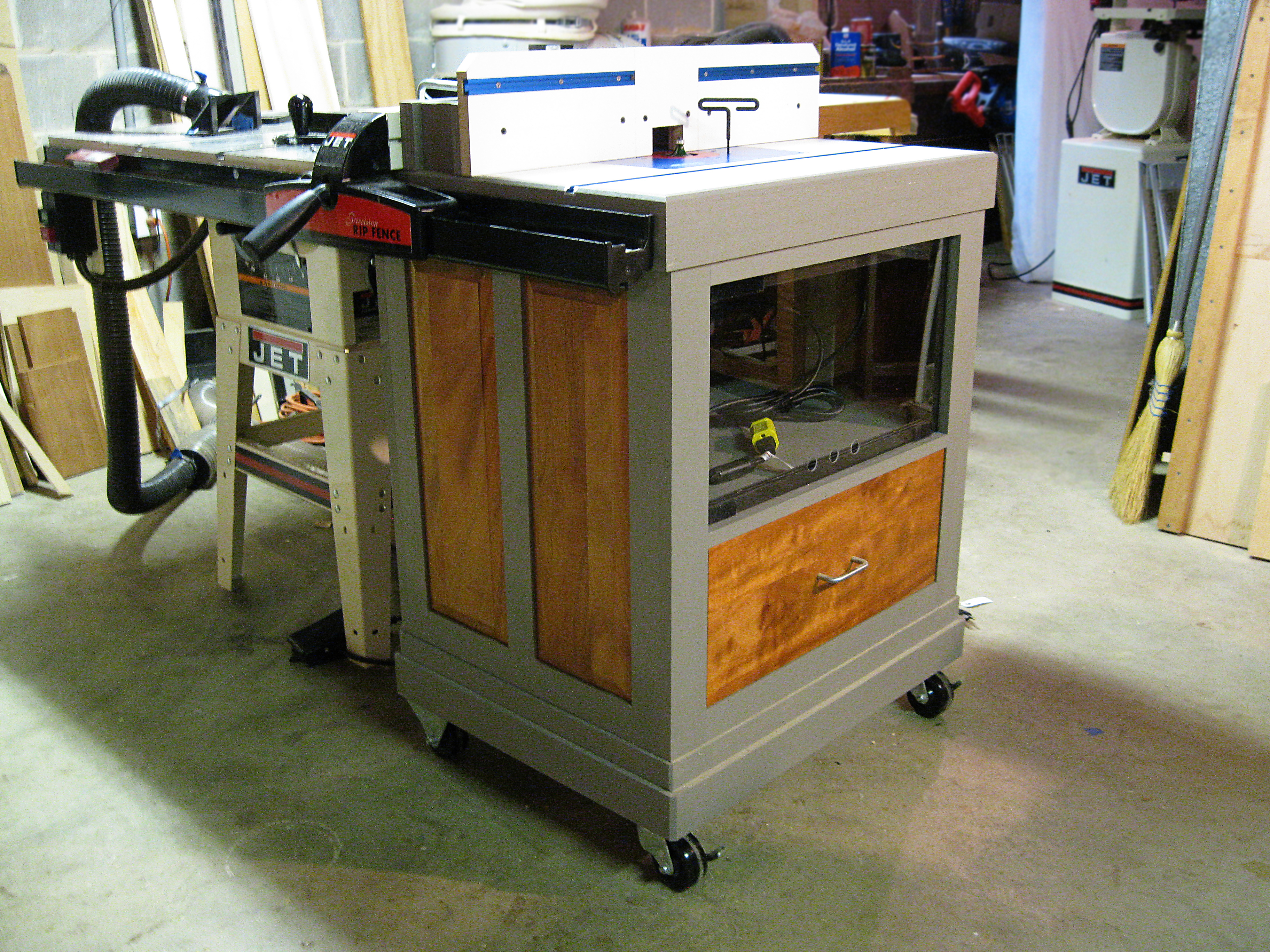 Incra Router Table Cabinet Plans