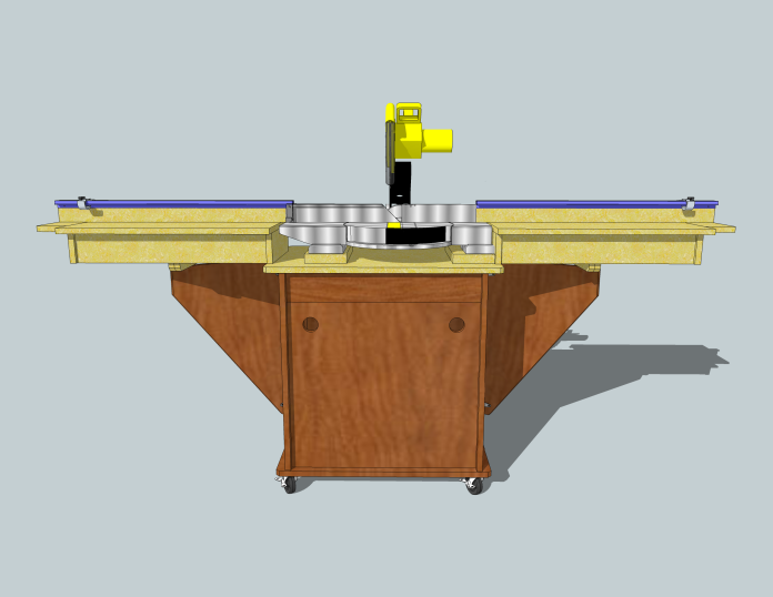 Table Miter Saw Stand Plans