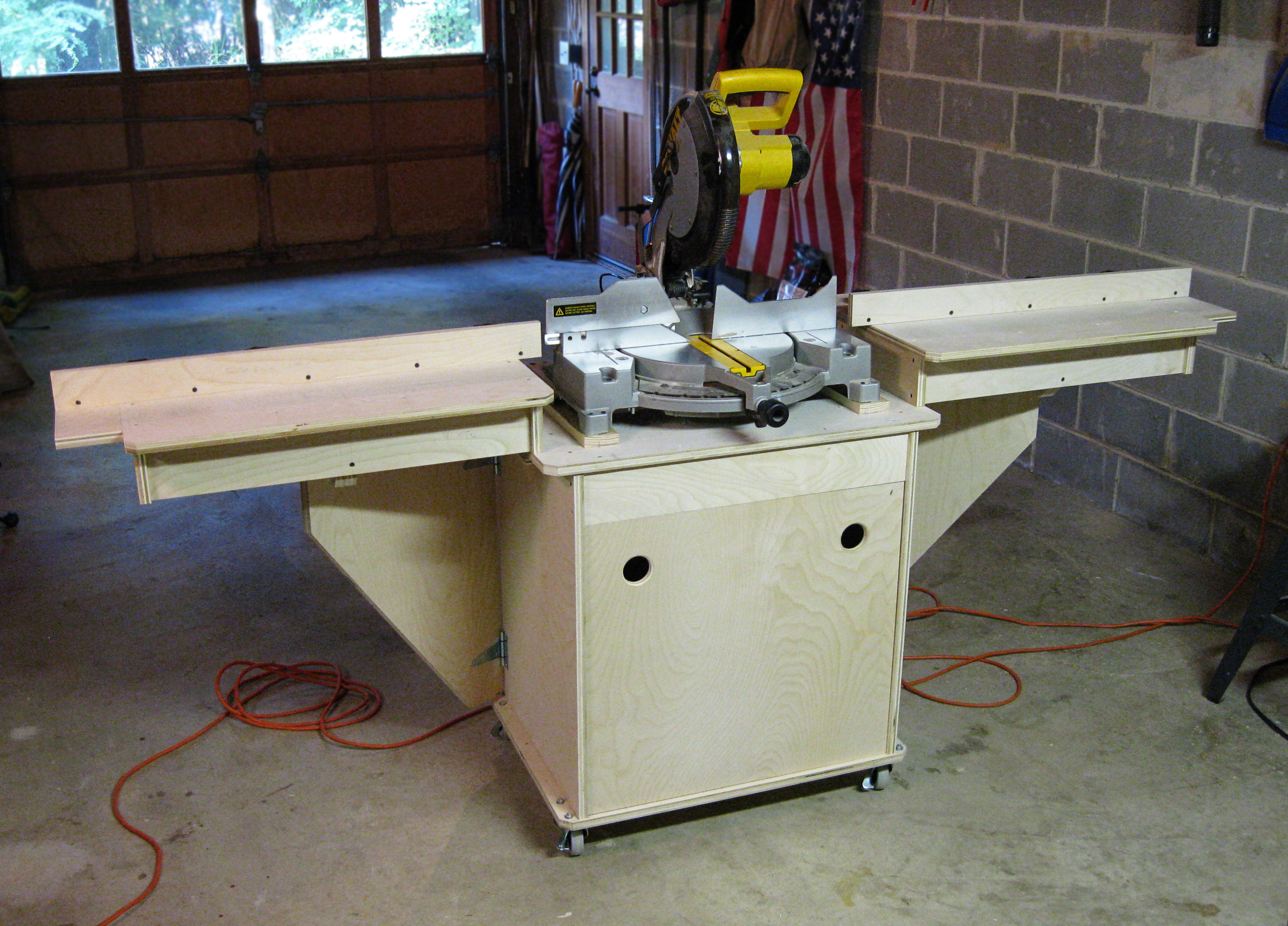 Woodworking Plans Miter Saw Stand Plans building wood utility 