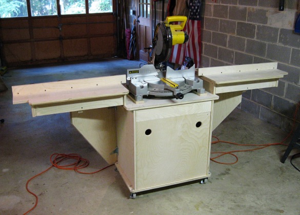 DIY Wooden Table Saw Stand Plans ple wood table plans Plans