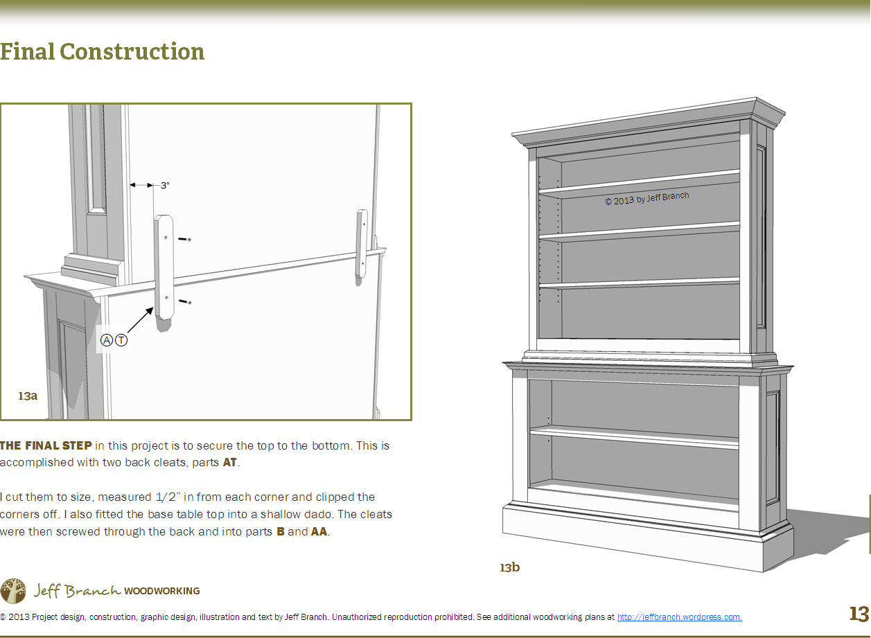 Bookcase Plans Woodworking