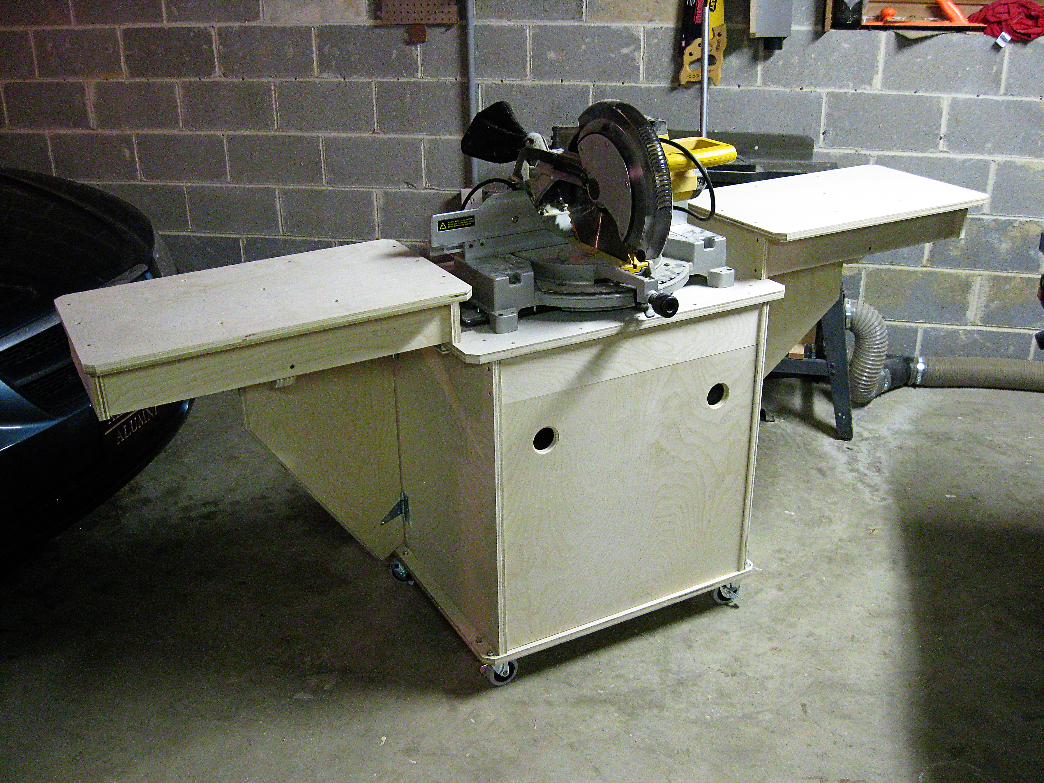 Miter Saw Stand: Building the Side Tables  Jeff Branch Woodworking