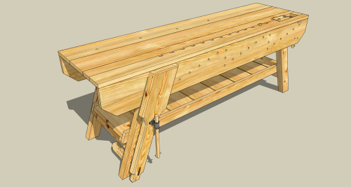 I Want a New Workbench | Jeff Branch Woodworking